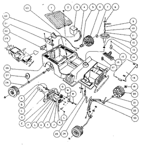 Part Location Diagram of 47.021940 Power Wheels Retain